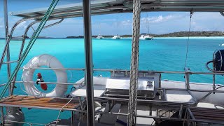 Bahamas Sailing 2018 4K Seawind 1000 catamaran