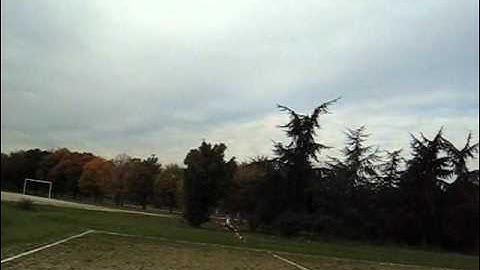 Tricopter running MultiWii code, aggressive settings