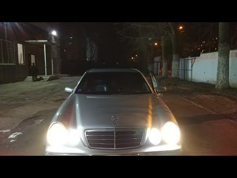 LED лампы в габариты Mercedes-Benz w210 / Canbus BA9S * ОПЫТ ИСПОЛЬЗОВАНИЯ *