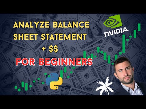 How To Analyze Balance Sheet Of Any Stock with Python (For Beginners)