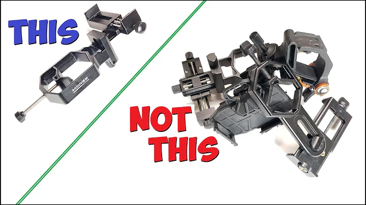 Best Telescope Smartphone Adapter 2025 ( Tridapter )