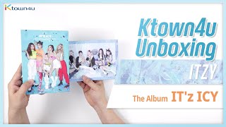 Unboxing ITZY IT'Z ICY album, 있지 언박싱 Kpop Ktown4u
