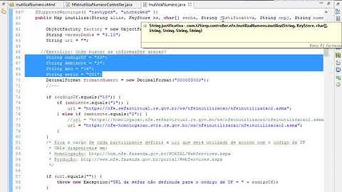 T2Ti ERP 2.0 - Java WEB - NF-e SB02 - 04   Inutilizacao