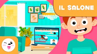 Vocabolario del salone per i bambini