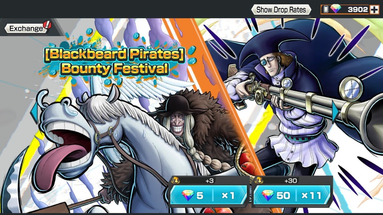 SUMMONS LEVEL 100 VAN AUGUR & LEVEL 100 DOC Q | ONE PIECE BOUNTY RUSH | OPBR