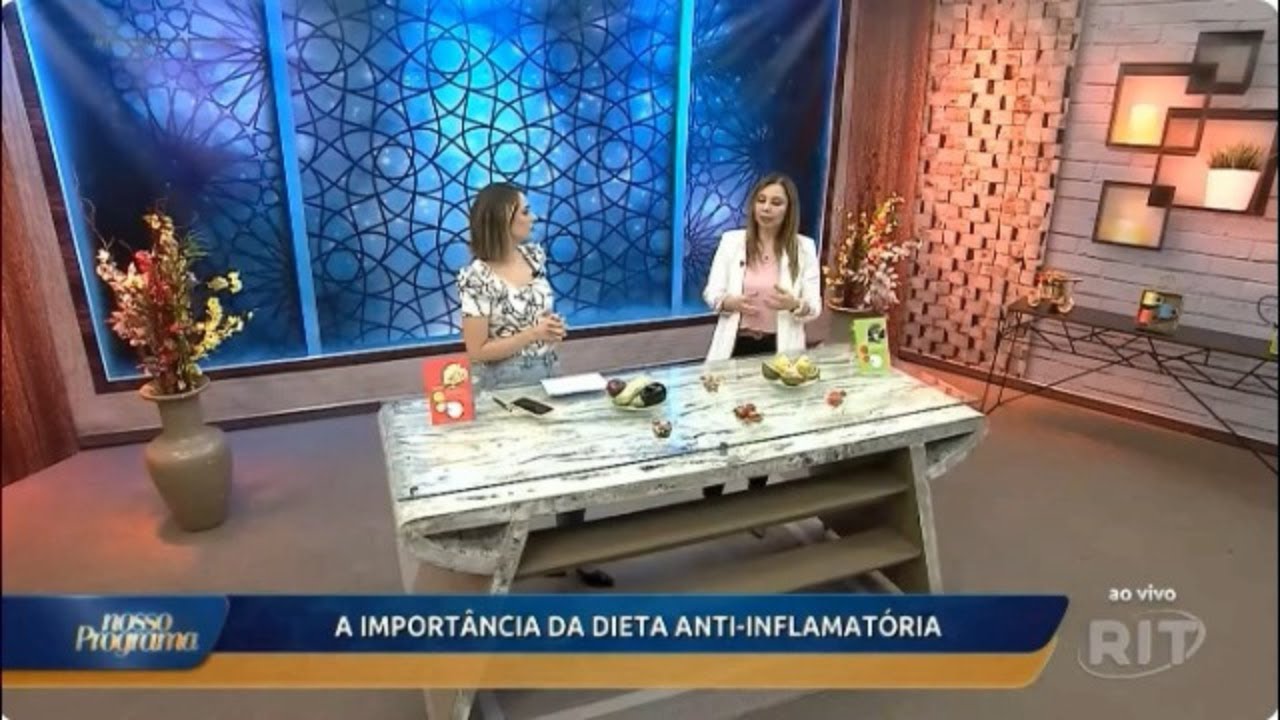 Dieta anti-inflamatória para emagrecimento e lipedema - Nosso programa - RIT TV Dra Renata Giudice.