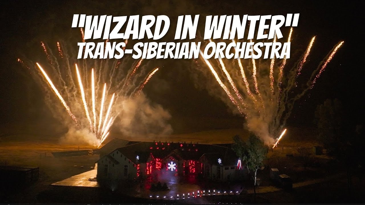 2024 Christmas Light Show - Trans-Siberian Orchestra 