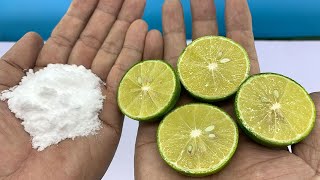 Just Mix Lemon with Baking Soda and You Will Be Amazed by the Results