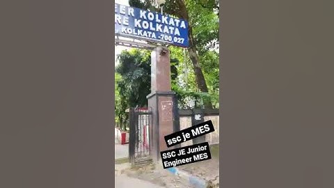 military engineering services SSC JE Junior Engineer MES #mes