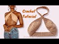 Crochet Wrap Top Tutorial | all sizes | ‪@ZxCrochets‬ - YouTube