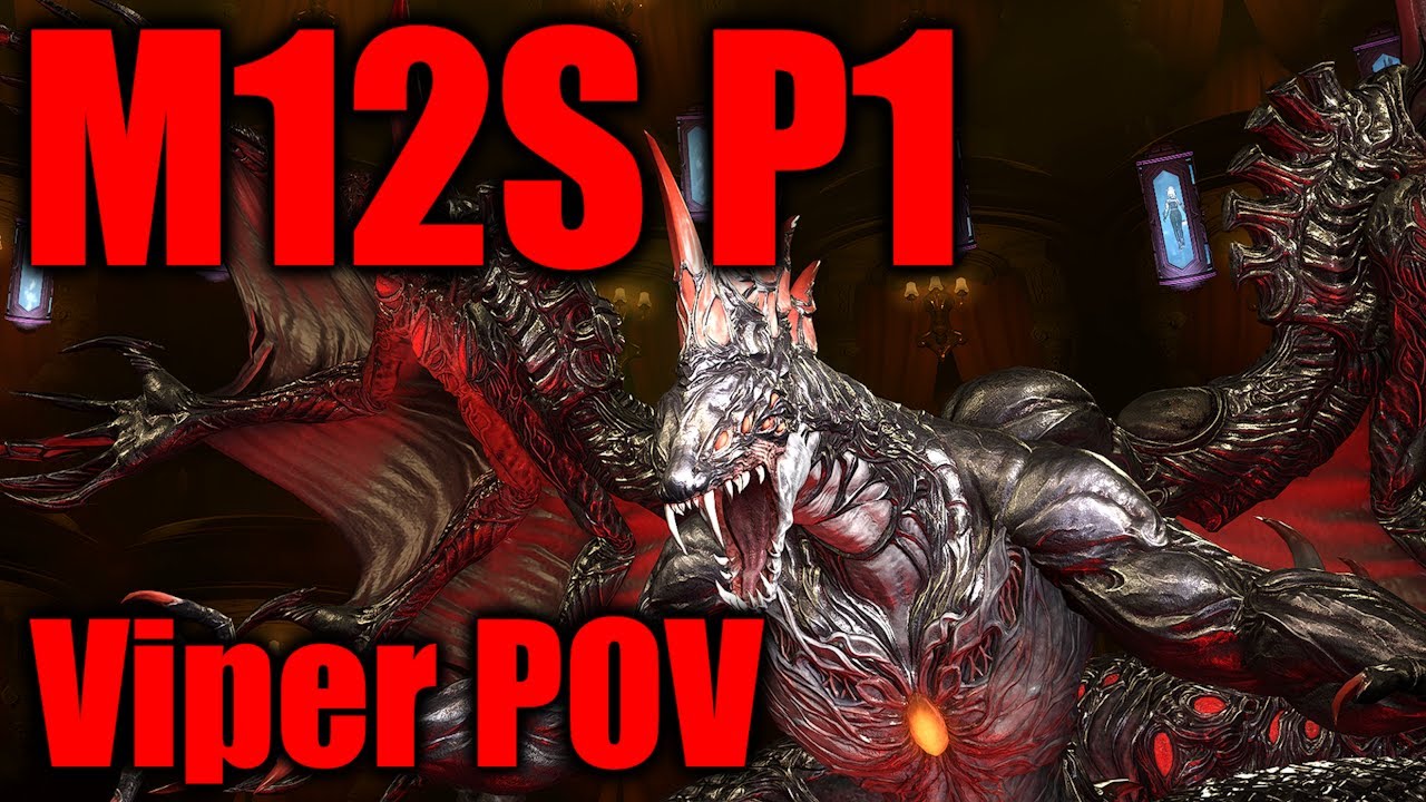 FFXIV M12S Phase 1 - Viper PoV