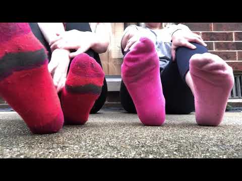 3 min sock removal/ POV toe wiggling