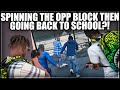 Spinning the opp block then going back to school  gta rp  grizzley world whitelist