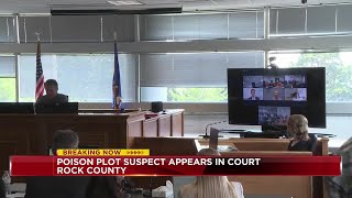 Bond set in Rock Co. for suspect in Wisconsin poisoning plot
