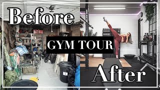 Transforming Our Garage Into A Gym! 🏋️‍♀️