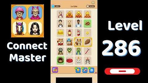 Connect Master Level 286 Walkthrough 🧩 | Match Puzzle | Puzzle Solutions & Tips | Go Answer
