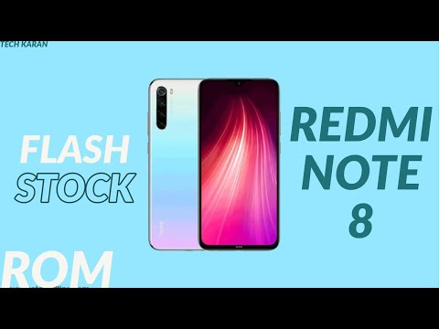 redmi note 8 pro stock rom recovery