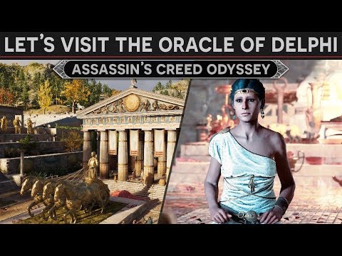 Lets Visit the Oracle of Delphi - History Tour in AC: Odyssey Discovery Mode