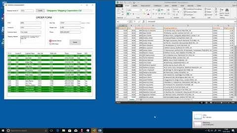 Sample Shipping Order Demo using INTELLIBOT RPA STUDIO