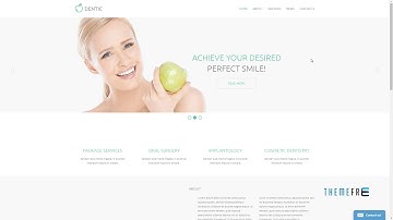 Dentistry Responsive Drupal Template TMT | Free Template  Cletus Anti