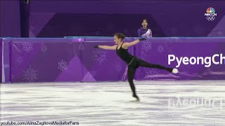 Alina Zagitova Olymp 2018 practice 3Lz3Lo3Lo3Lo3lo a