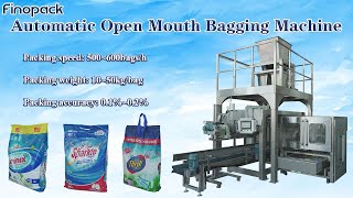 Automatic Washing Powder Open Mouth Bagging Machine-Finopack