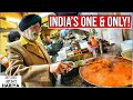 Indian Street Food | 75 Year Old Sardarji runs India's One & Only WHITE MAKHAN DHABA! 🔥🤤❤️