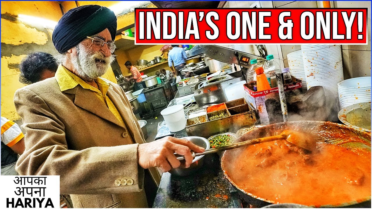 Indian Street Food | 75 Year Old Sardarji runs India