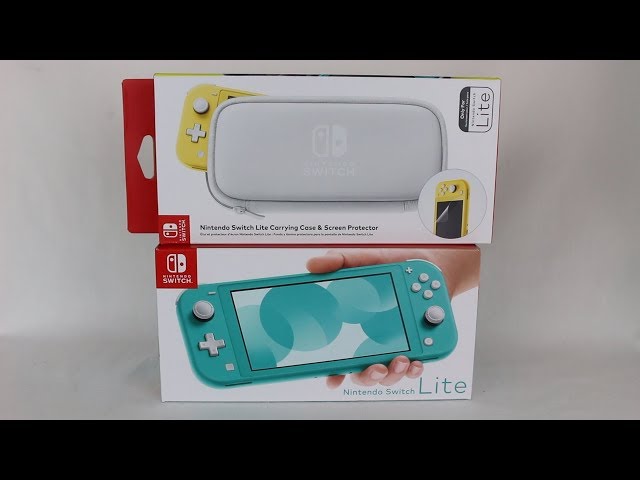 Nintendo Switch Lite (Turquoise) Unboxing - YouTube