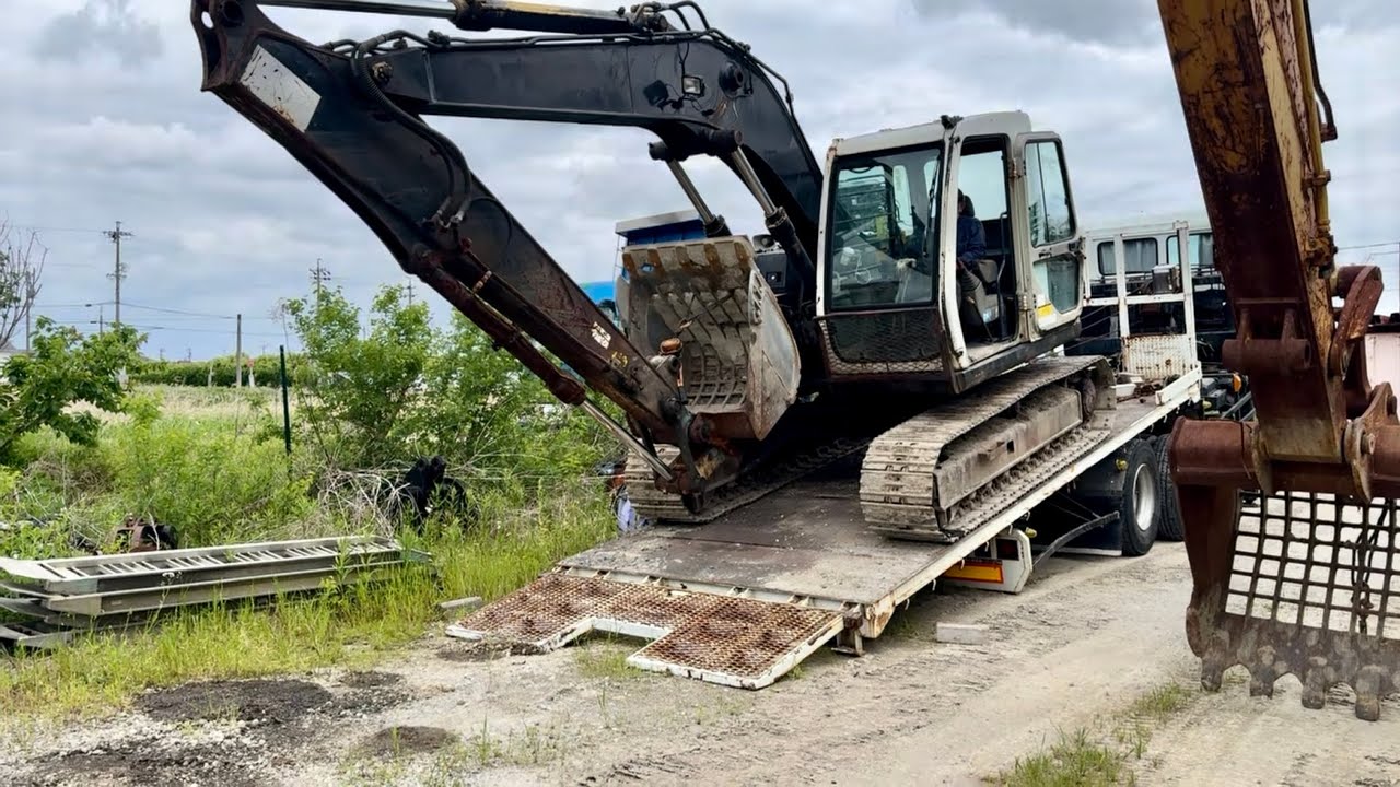 中華製の激安クランクシャフトをぶん回せ！KATO 油圧ショベルHD513MR復活⁉︎#エンジンブロー　