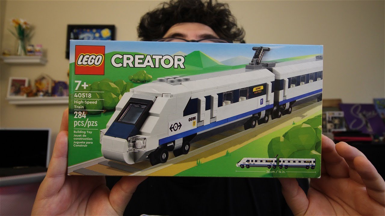 LEGO 40518 High-Speed Train - Faster than a small bullet? [Review] - The  Brothers Brick