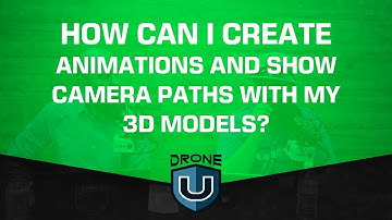 How can I create animations and show camera paths with my 3d models?