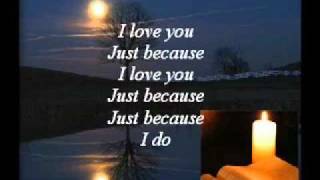 I Love You Just Because - Anita Baker chords sheet