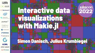 Interactive data visualizations with Makie.jl | Simon Danisch & Julius Krumbiegel | JuliaCon 2022