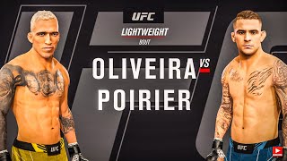 Charles Oliveira vs Dustin Poirier UFC 4 Gameplay
