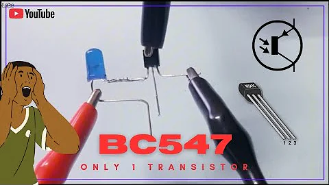 One-Transistor Touch Sensor: DIY Magic!