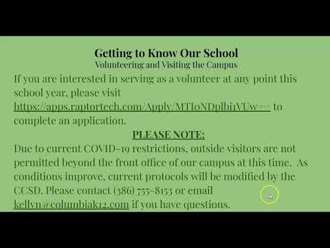 2021-2022 Virtual Open House at Richardson Sixth Grade Academy