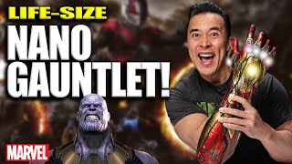 LIFE-SIZE  NANO GAUNTLET!!! I Am Iron Man! Avengers End Game - Taurus Studio