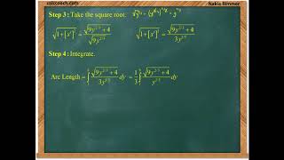 Integration Applications: Arclength Example 3