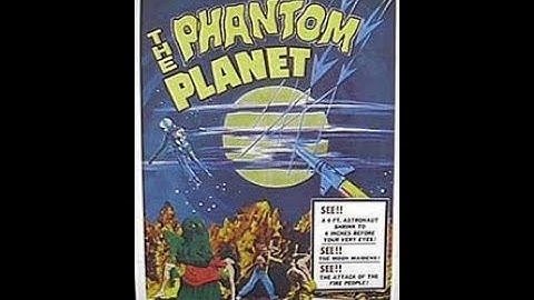 The Phantom Planet, 1961 by William Marshall  Space Age Sci-Fi    Colorized Movie