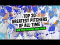 Top 20 greatest pitchers of all time and their recently sold baseball or rookie baseball card value