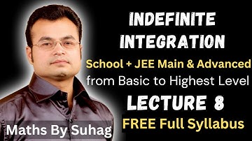 lec 8 #indefinite #integration #integral #calculus #iit #jee #nda #nimcet #class 11 12 #teko #class