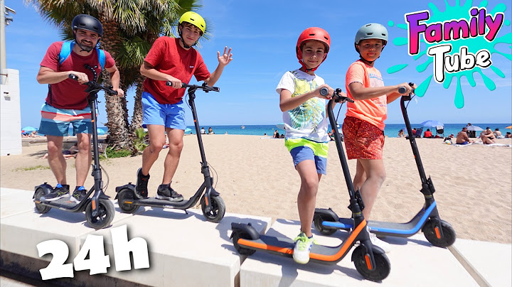 24h on Electric Scooter