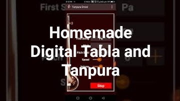 Home made Digital Tabla and Tanpura in Your Android Mobile with 2 apps( a short video)