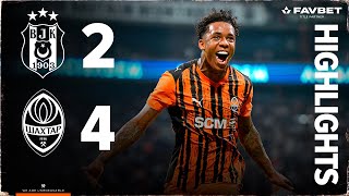 Beşiktaş 2-4 Shakhtar. A winning night in Istanbul! Goals and highlights of the Europa League match
