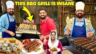 BBQ At Home With Family - Quick &amp; Easy BBQ Setup - Chicken Kabab - Malai Boti - BaBa Food RRC