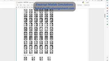 Face recognition Principal Component Analysis and LDA - PYTHON CODE