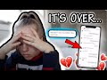 CATFISHING MY BOYFRIEND TO SEE IF HE CHEATS!!! * we broke up * 💔😓