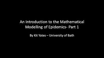 An Introduction to the mathematical modelling epidemics - Part 1