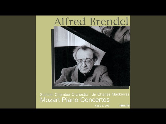 Mozart - Concerto pour piano n°22: 1er mvt : A.Brendel / Orch Chbre Ecosse / C.Mackerras